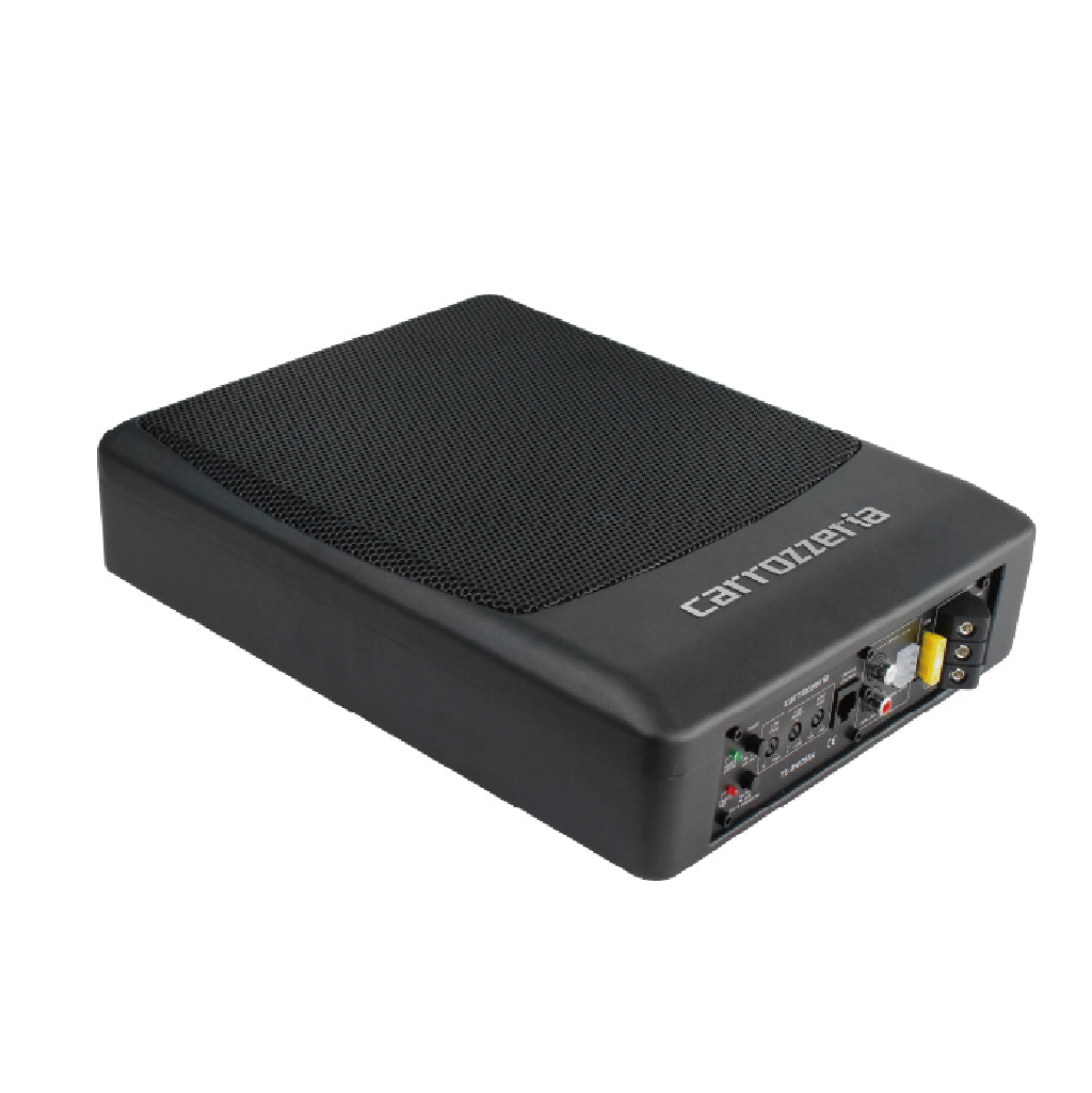 カーオーディオ carrozzeria POWERD SUBWOOFER Carrozzeria (Pioneer) 16cm x 2 Powered Subwoofer TS-WX70DA